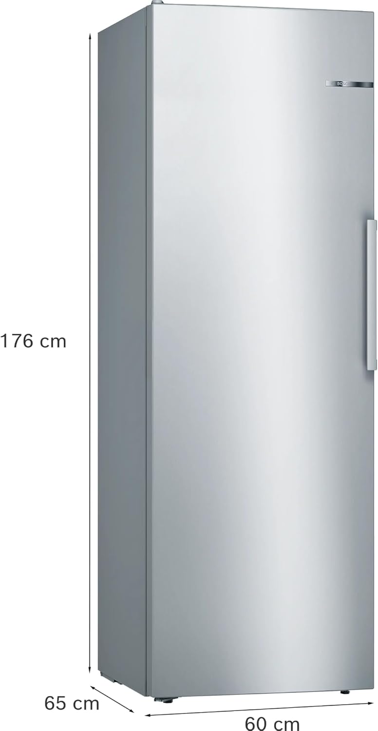 Bosch - Série 4 KSV33VLEP - 176x60 cm - réfrigérateur 324L inox
