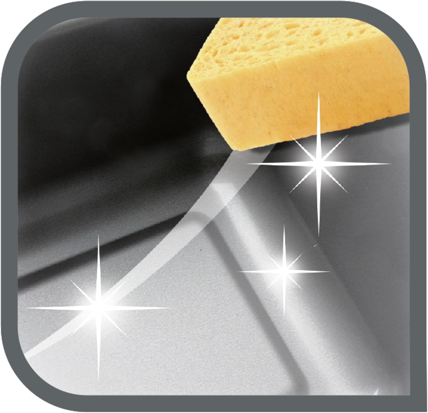 Tefal - Delibake moule à cake, charnière, 30x11cm, rouge/gris - J1640314