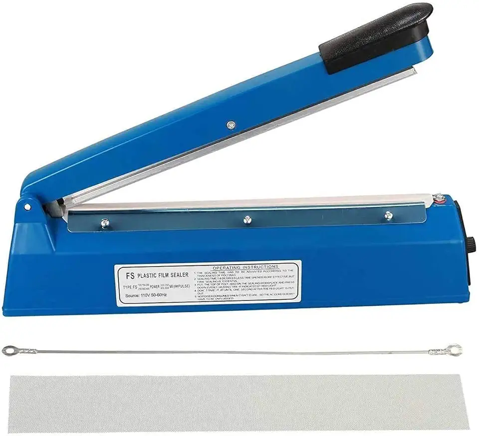 Apstour - Impulse Heat Sealer manuel - 300mm - thermoscellage plastique PE PP