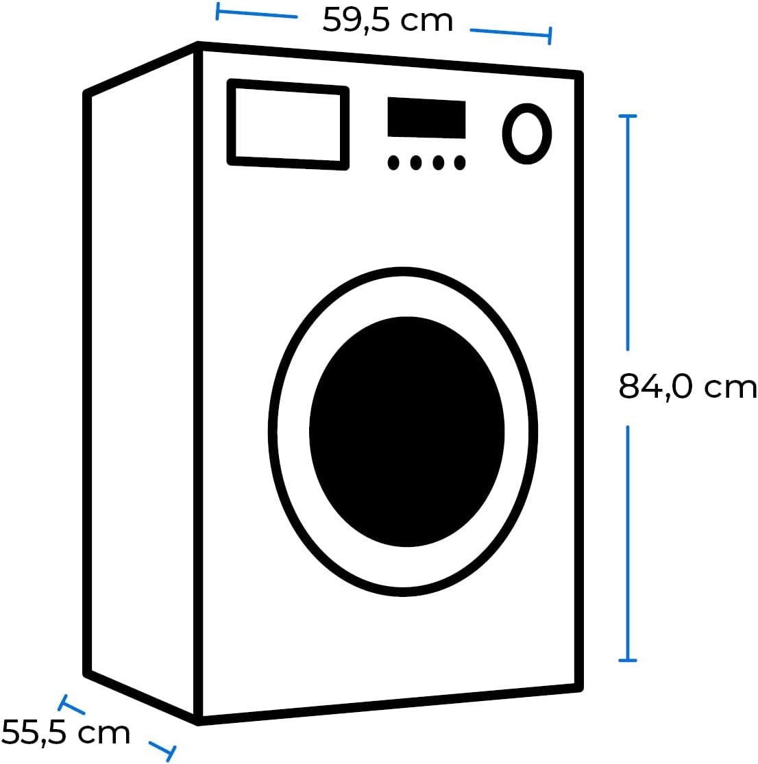 Exquisit - Sèche-linge série TAE - 7 kg, 8 programmes, départ différé, TAE70-3