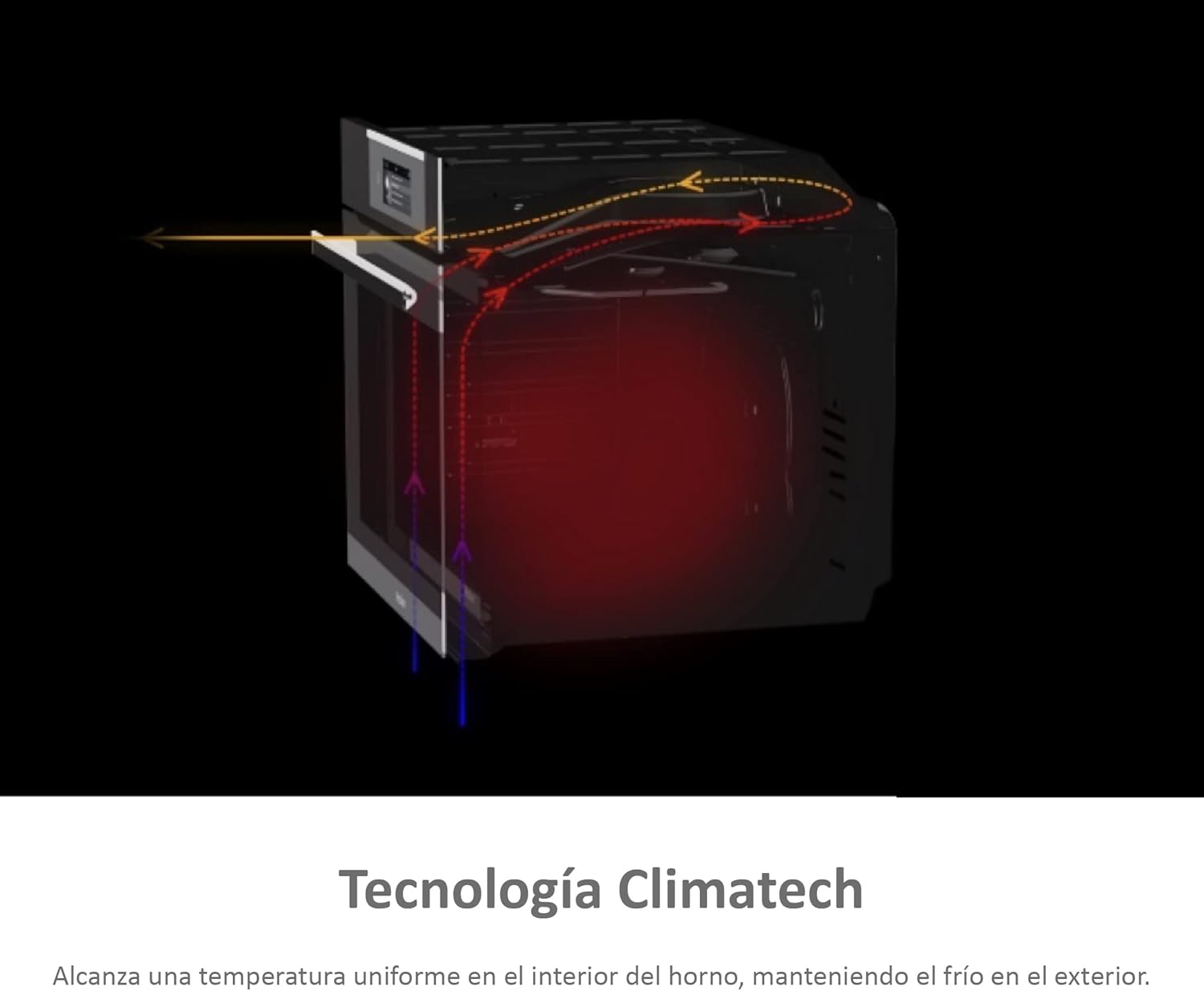 Haier - Four encastrable Series 4 70L, pyrolyse, Wi-Fi, A+ - HWO60SM5T9BH