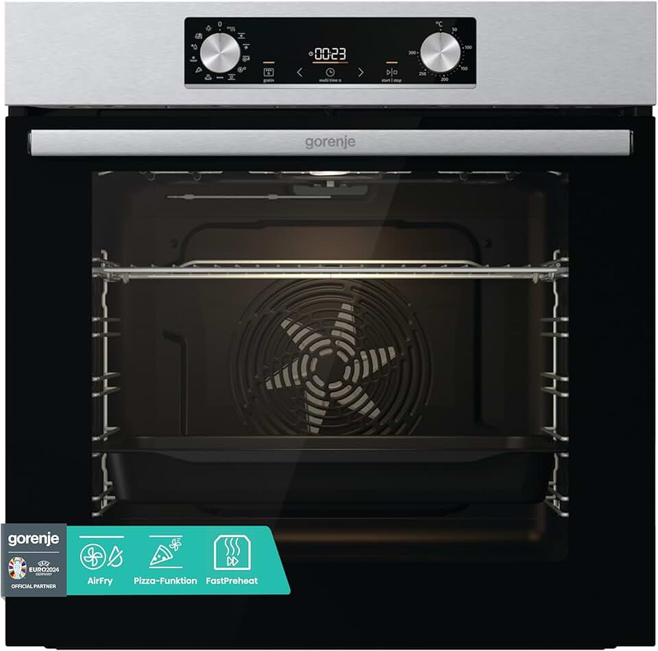 Gorenje - OptiBake encastrable - 77L - AirFry, AquaClean, grill, 300°C - BOS6737E02X
