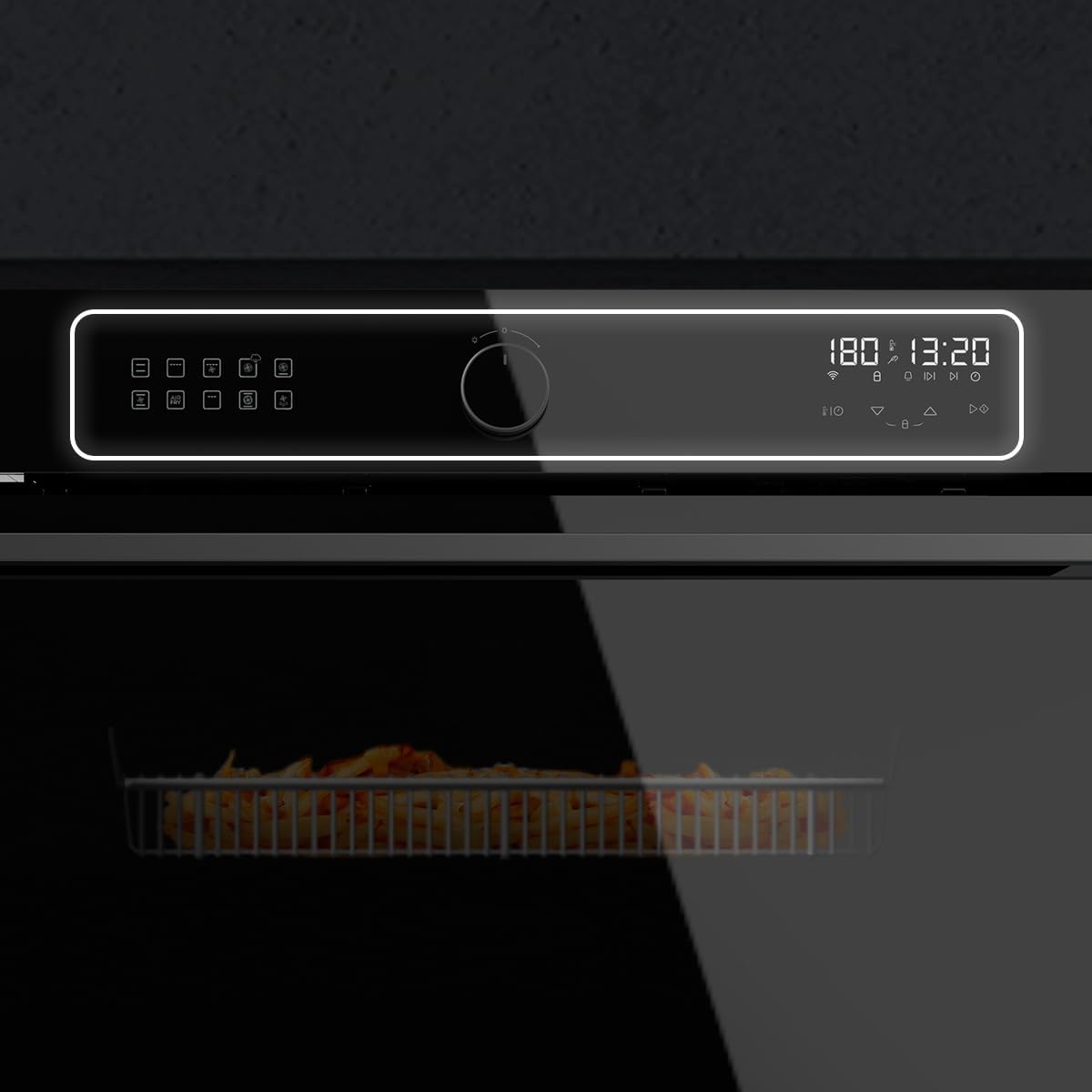 Cecotec - Four encastrable Airfryer - 13,3L - 11 fonctions, classe A, Hexa AF319000