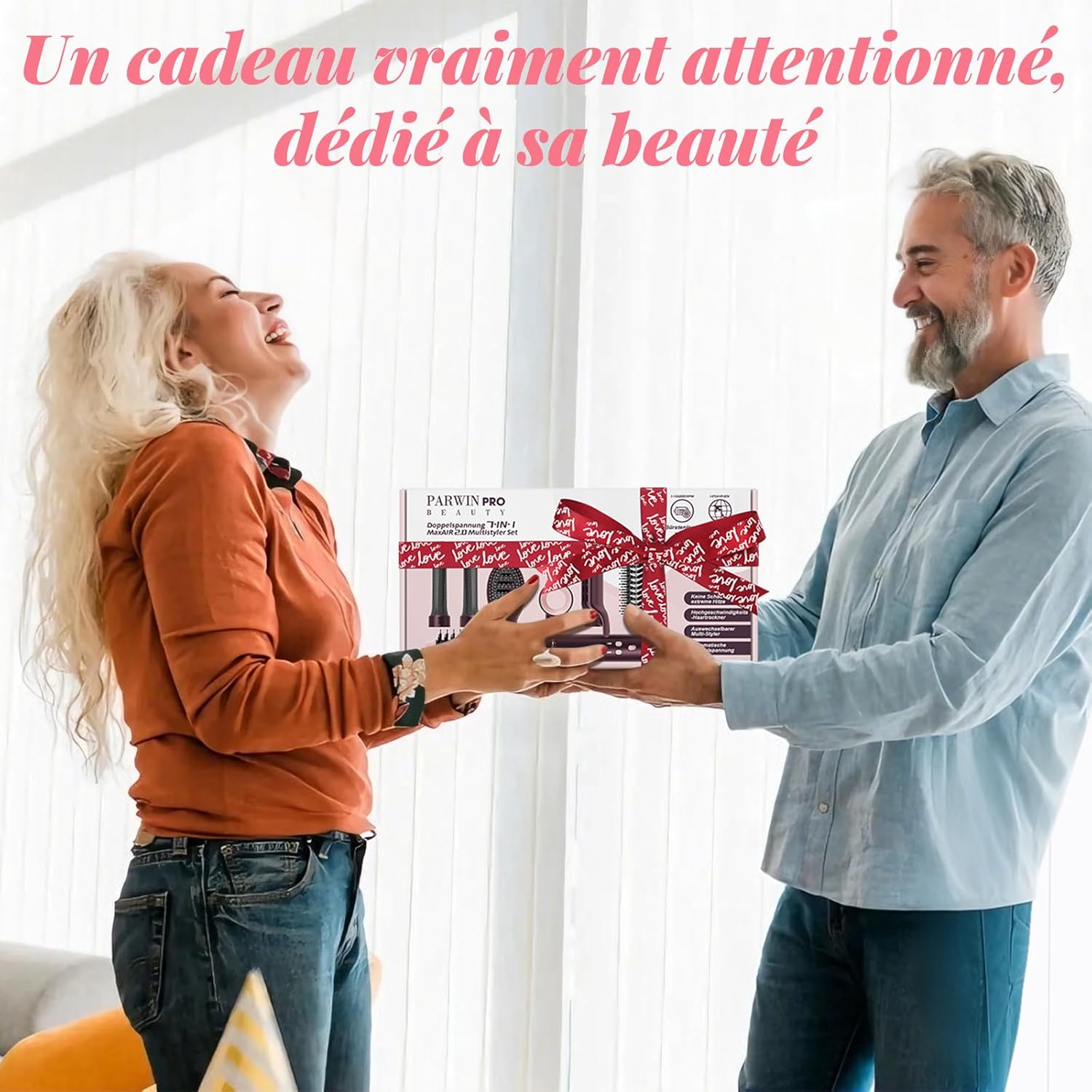 AirStyler 7 en 1 MaxAIR 2.0 - lisseur sèche-cheveux 110,000 RPM - double tension - fer à friser automatique - MaxAIR2.0