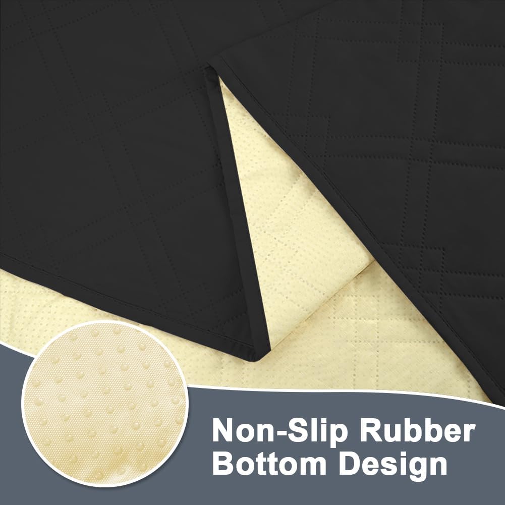 DUJUIKE - housse imperméable canapé - 173-208cm - base antidérapante, protection animaux DUJUIKE