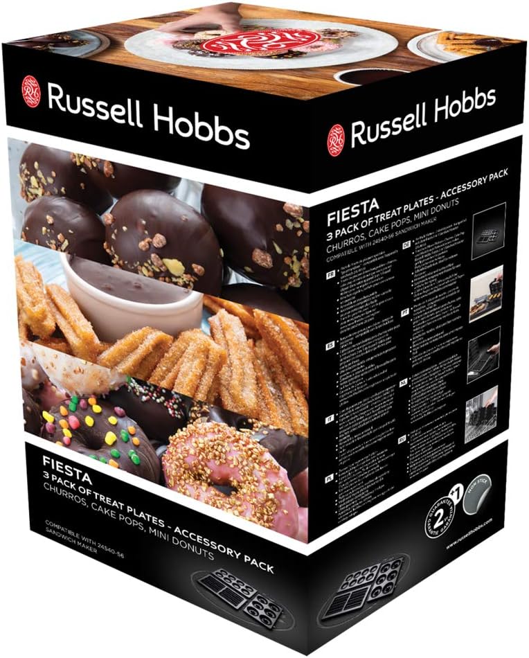 Russell Hobbs - Fiesta Set 3 plaques, antiadhésives, lave-vaisselle 25490-56