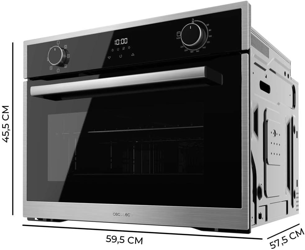 Cecotec - Bolero Hexa Edge - 45cm - 2600W, 53L, 7 fonctions, M224500