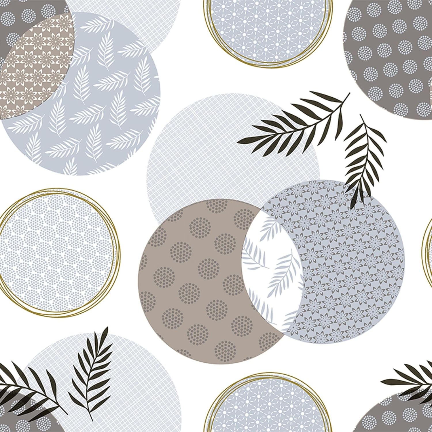 Nappe en toile cirée - rectangulaire 300x140cm - anti-taches, imperméable, facile d'entretien, blanc