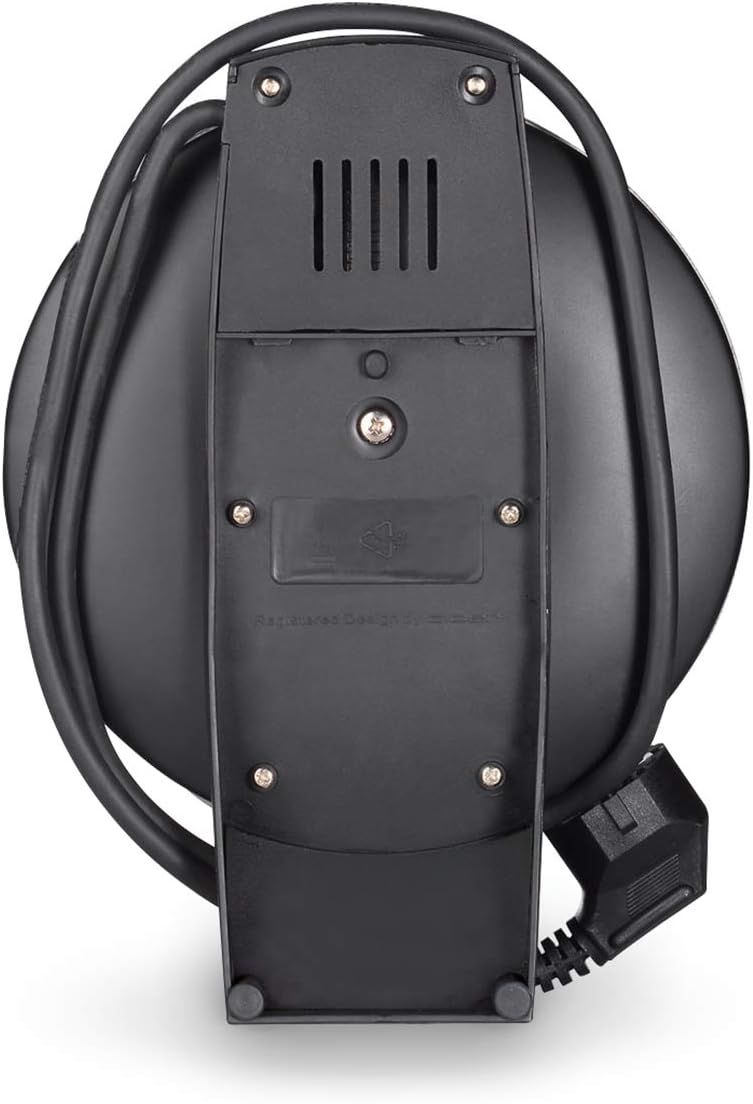 Cloer - 1620 - 15,5 cm - Gaufrier cœur, brunissage réglable, 930W