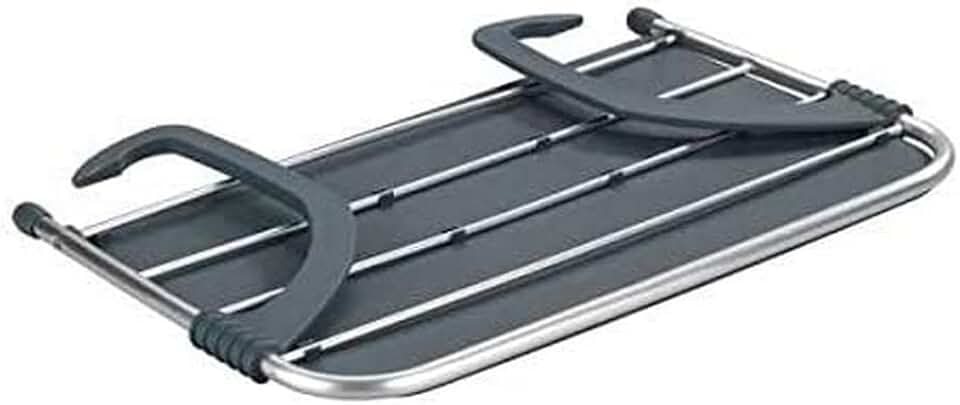 Maximex - Sèche-linge 2en1 - argent brillant - tablette intégrée