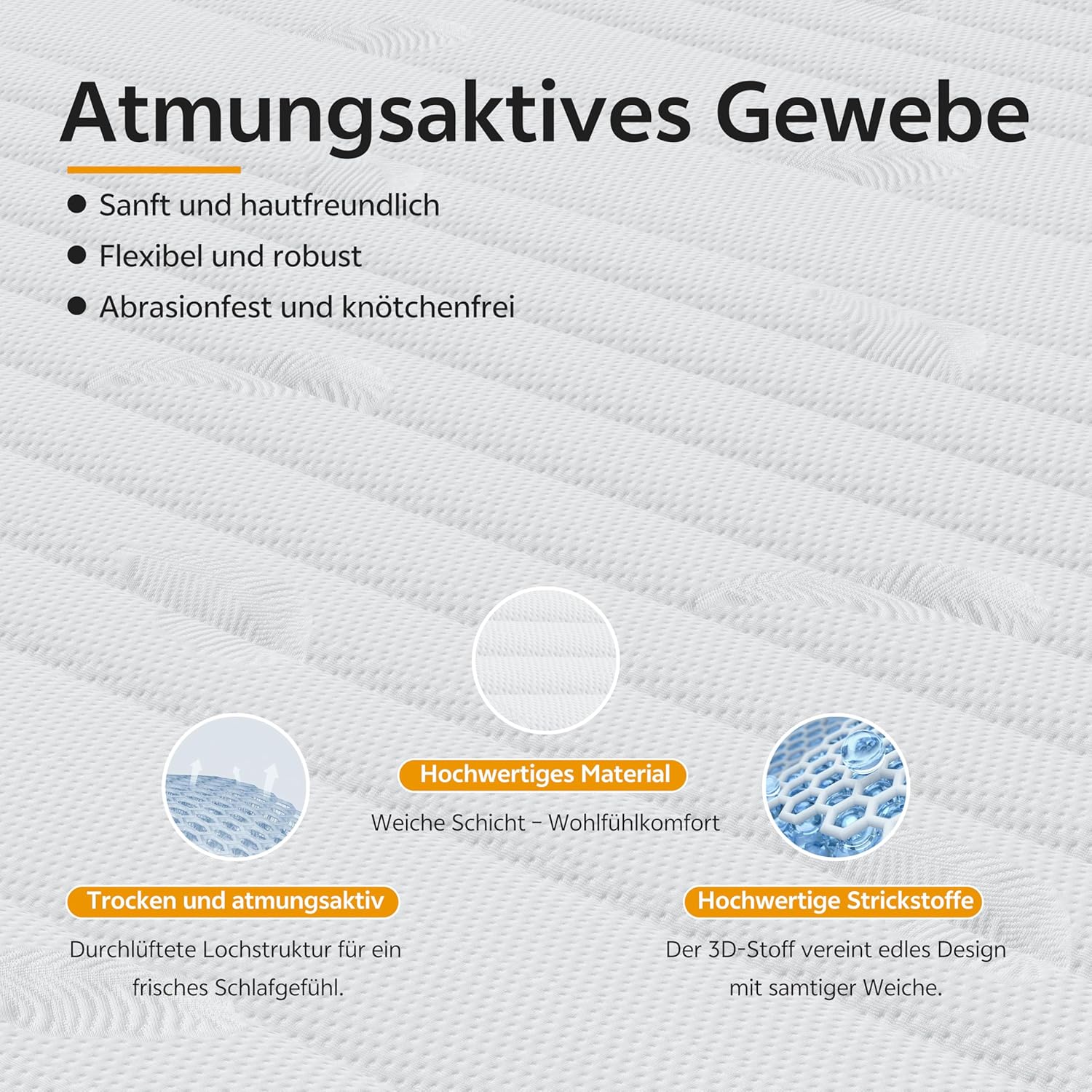 PurrJoys - matelas ressorts ensachés - 90x200 cm - 7 zones, H3/H4, Oeko-TEX, 25 cm