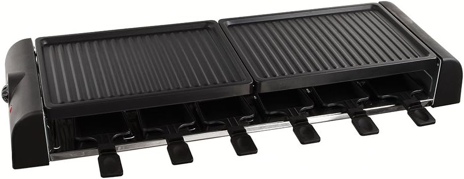 Appareil à raclette 12 pers, 1800W, grande capacité, DOC185