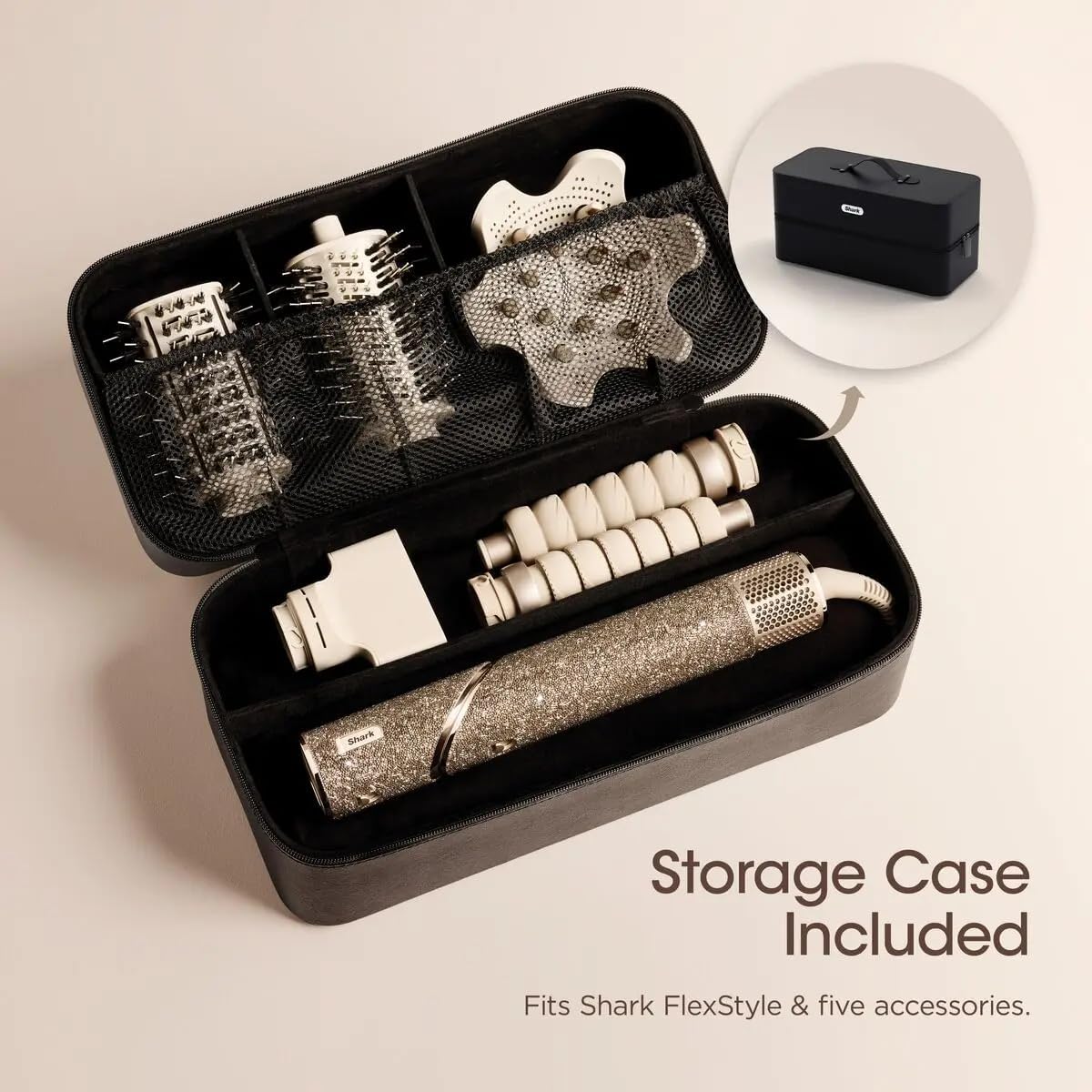 Shark - styler air chaud multi-styles - coiffage sans chaleur - boucleurs, brosses, concentrateur