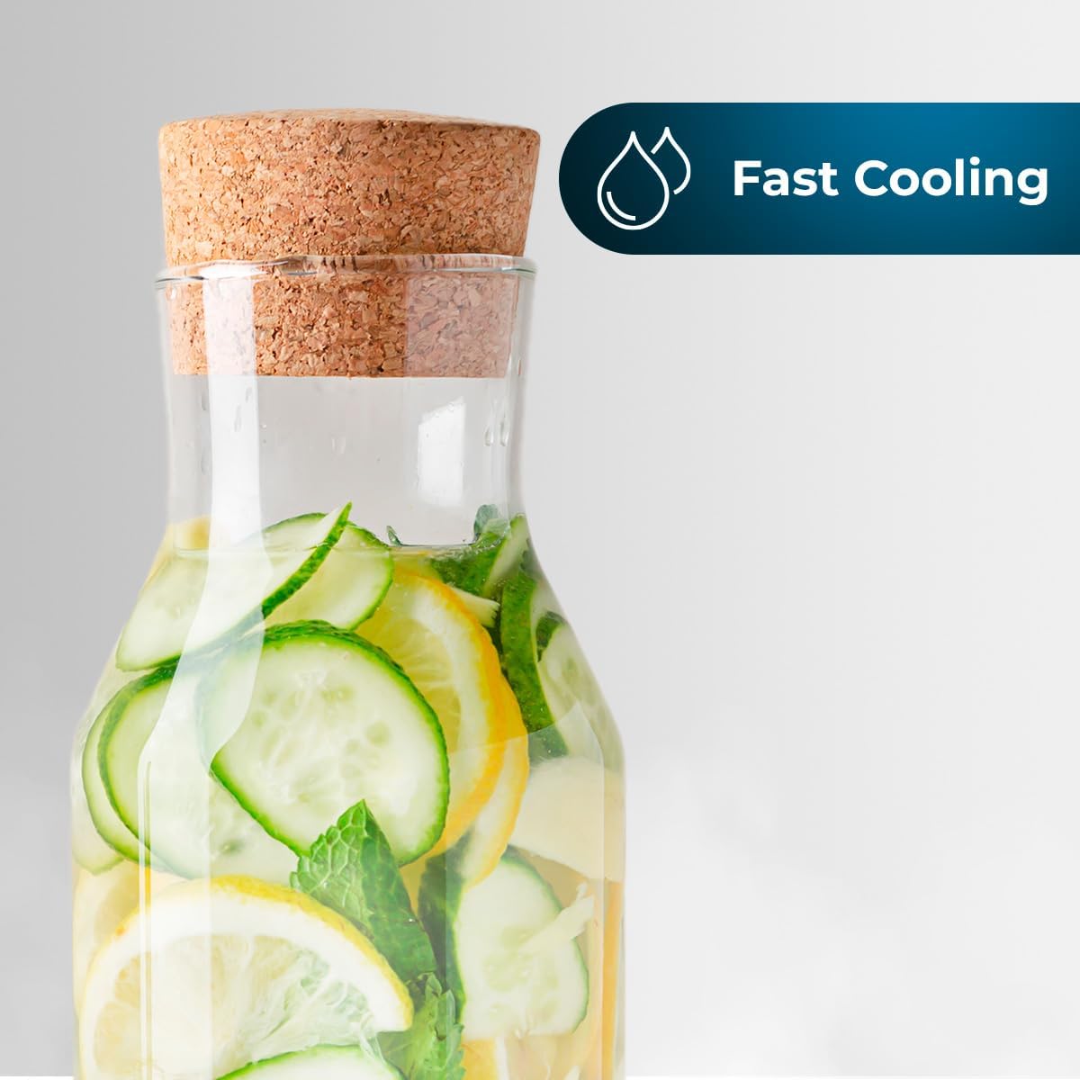 Cecotec - Bolero CoolMarket Combi - 200x60cm - 356L, No Frost, Multi Air Flow, basse conso