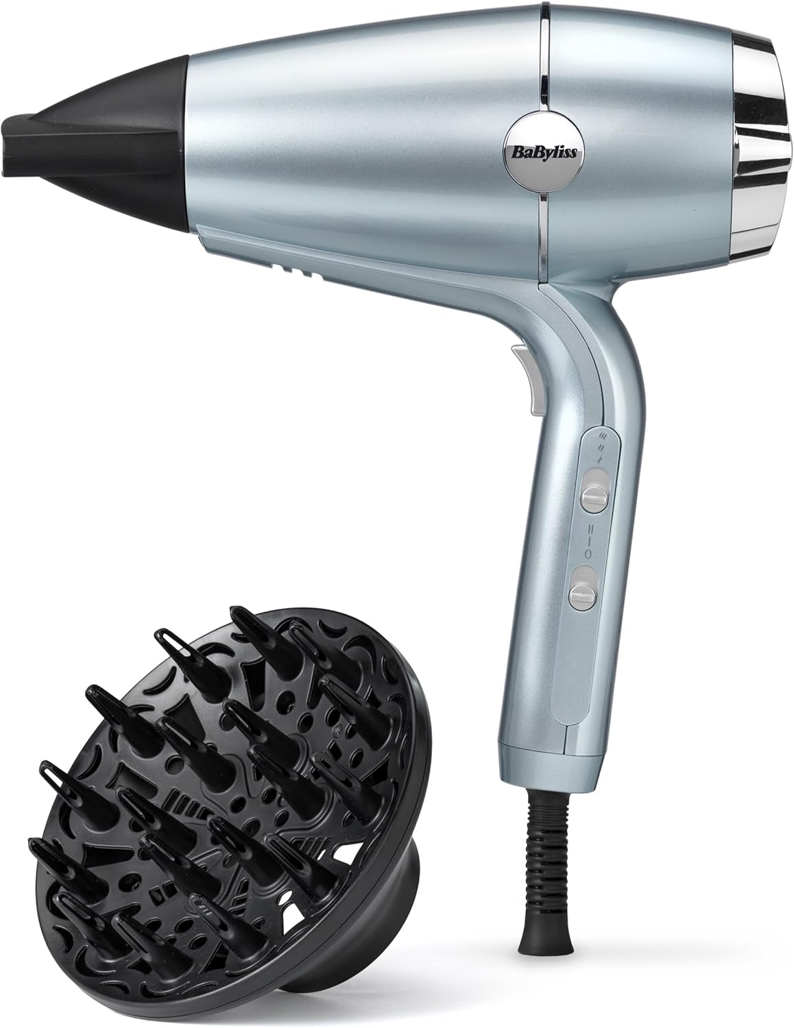BaByliss - sèche-cheveux Hydro-Fusion 2100W - ionique, cheveux brillants et protégés - D773DE