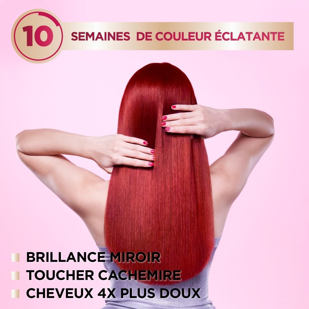 Garnier - Color Sensation Permanente - Châtain Foncé, couvre 100%, tenue 10 semaines