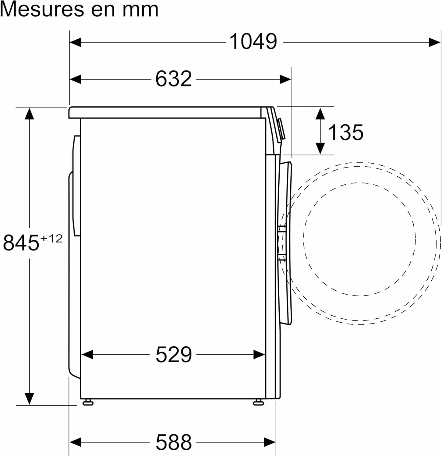 Bosch - Série 6 - lave-linge 9 kg, 1400 trs/min, blanc - WGG244F1FR