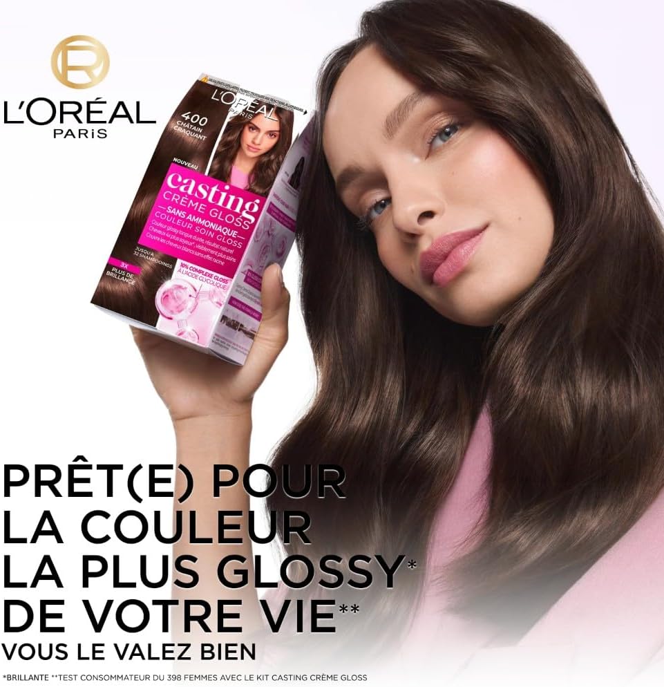 L'Oréal Paris - Casting Crème Gloss - soin sans ammoniaque, nuance Cerise Noire 3.60