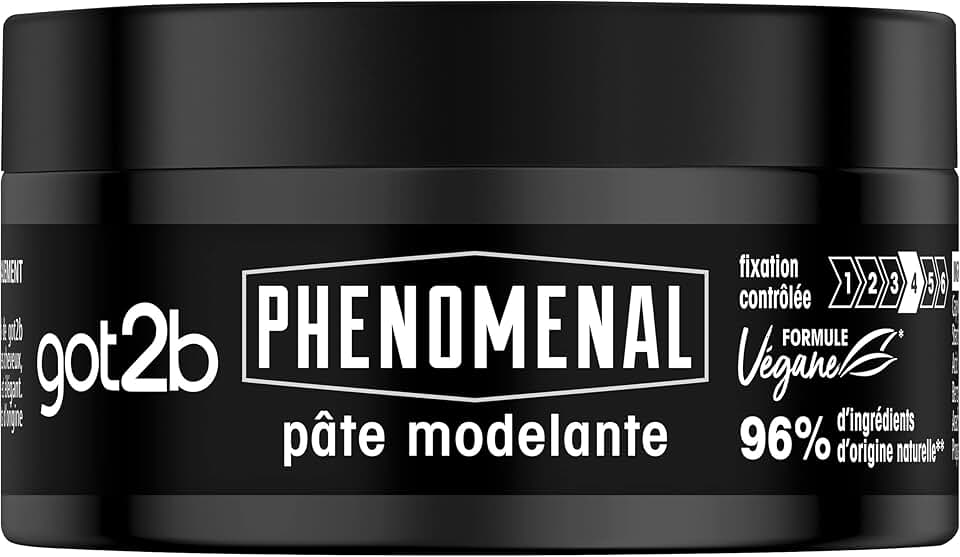 Got2b - PhenoMENal - pâte modelante 100ml - fixation naturelle