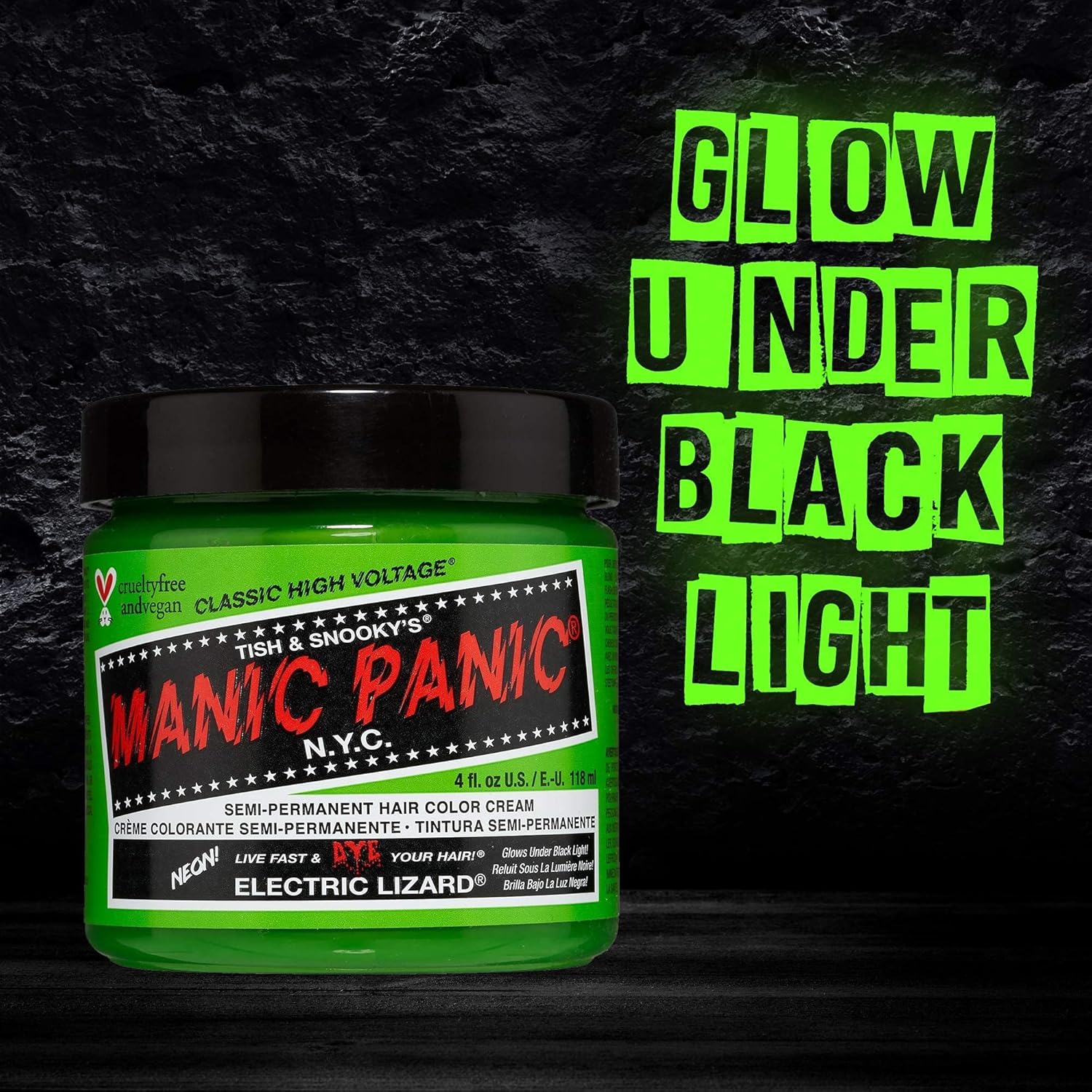 Manic Panic - Classic High Voltage - 118ml x2 - coloration Electric Lizard