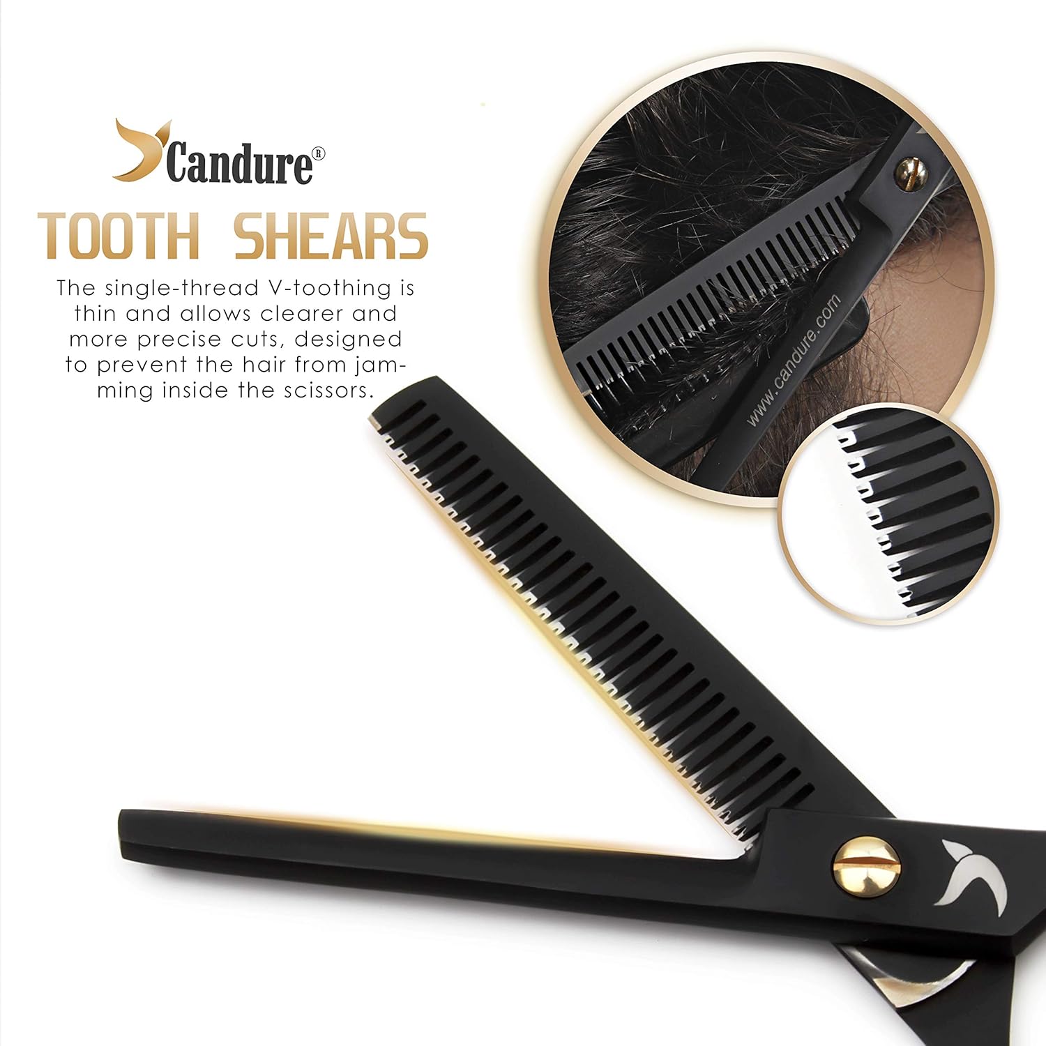 Candure - Set Ciseaux Coiffure 5.5