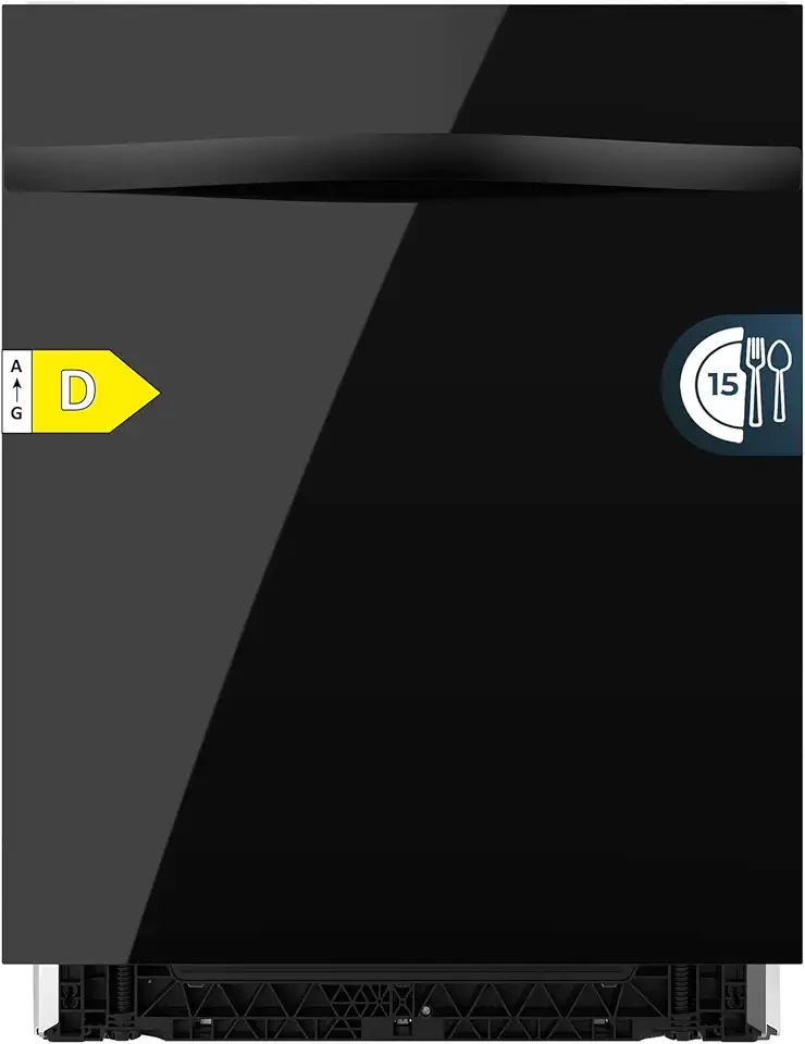 Cecotec - Bolero Aguazero 6320 - 60cm - 15 couverts, 8 programmes, écran FullColor, Smart Wash, Turbo Dry+, 1900W, 6320 