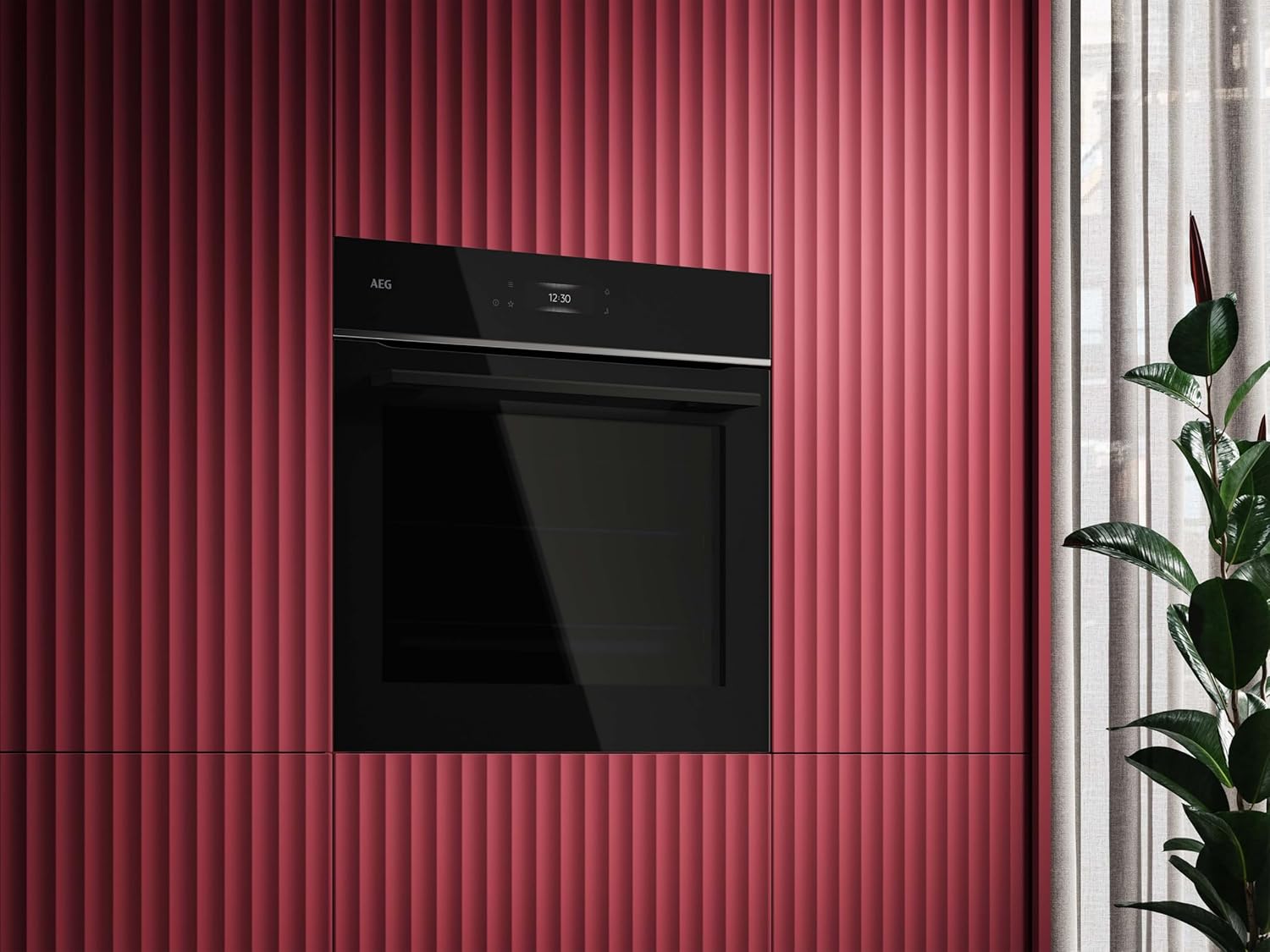 AEG - Four encastrable Série 7, Wifi, pyrolyse, TFT, sonde thermique - TE7PB62WAB