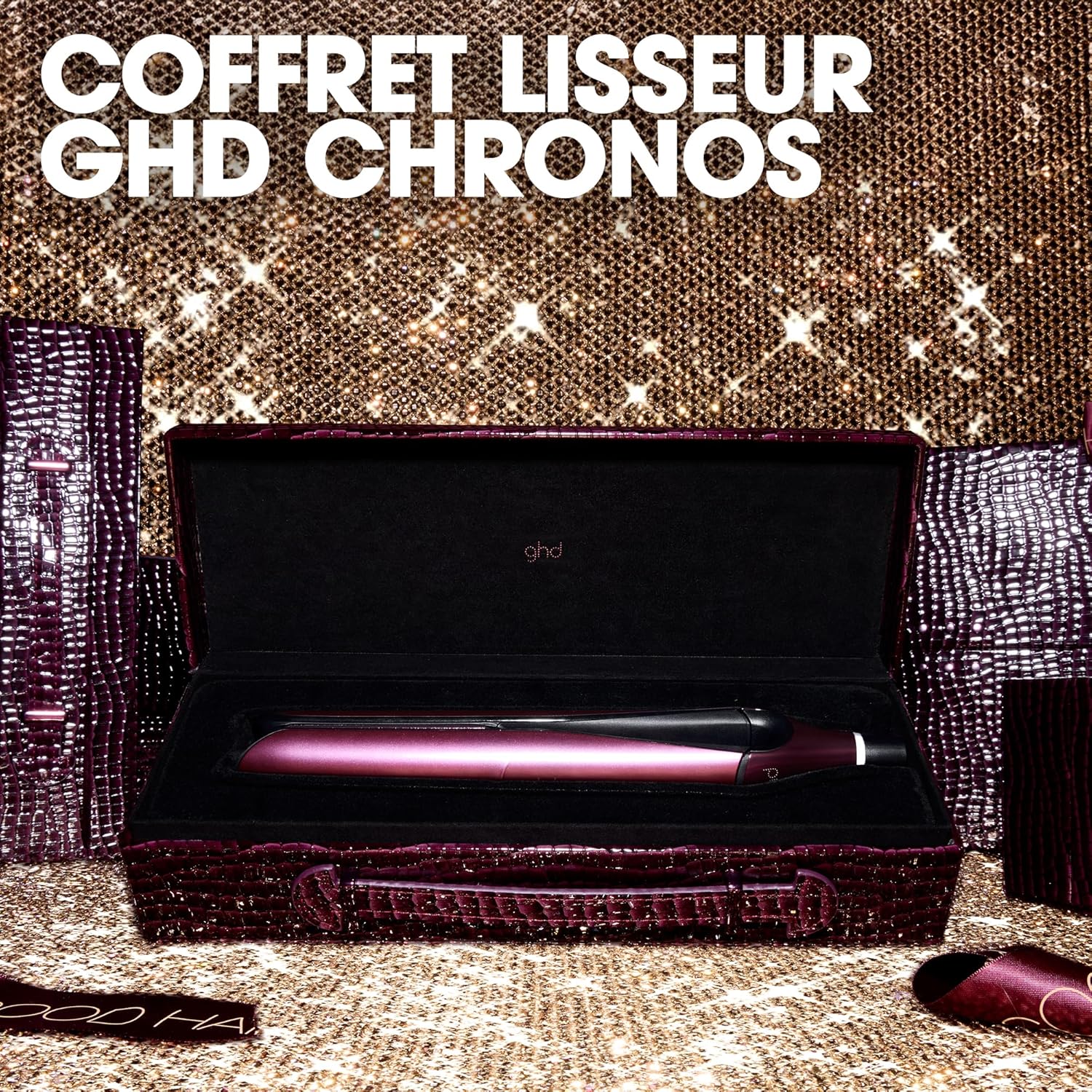 ghd - Lisseur Chronos - coiffage rapide, brillance, anti-frisottis