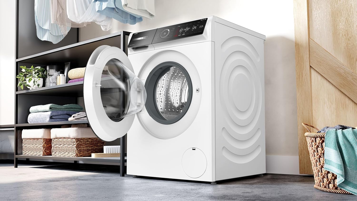 Bosch - lave-linge Série 8, 9 kg, 1400 tr/min, blanc - WGB244A2FR