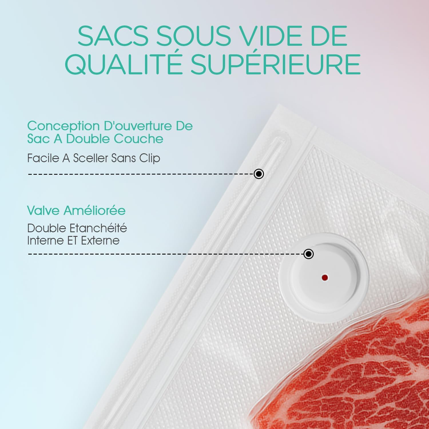 VOYOR - mini machine sous vide compacte, 5 sacs inclus - VS500