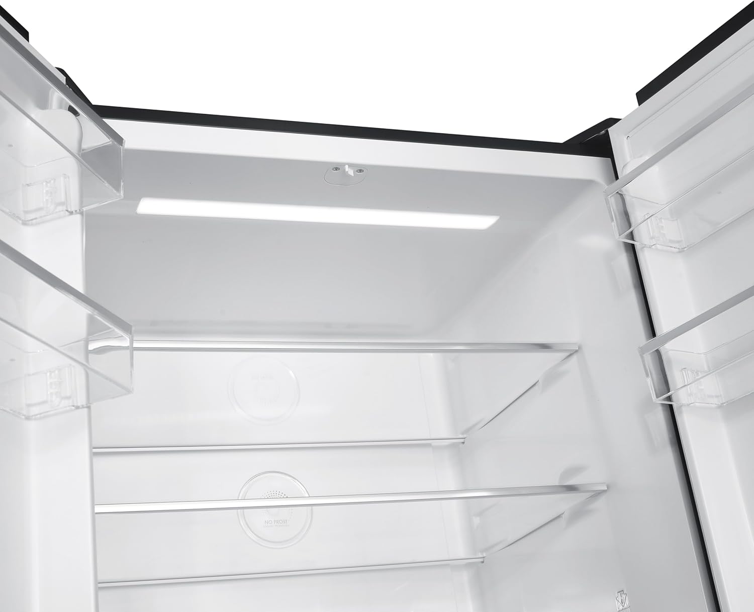 GEDTECH - Réfrigérateur multi-portes 470L, No Frost, noir - GMP470BL