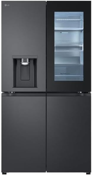 LG - réfrigérateur américain grande capacité inox, distributeur eau, GMG960EVEE