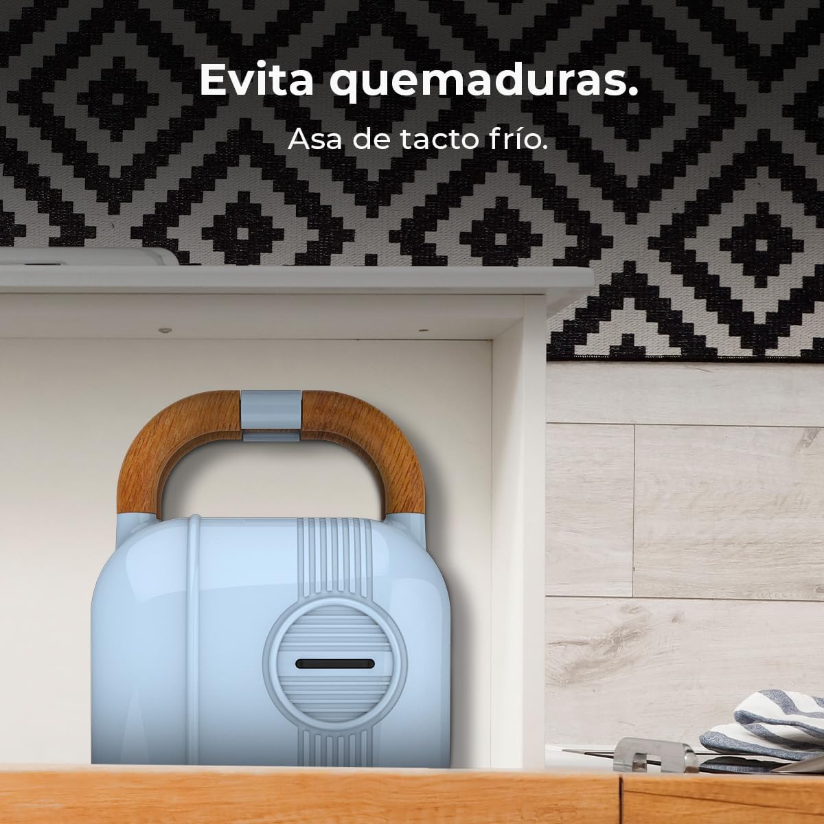 Cecotec - Rock'nToast Retro One - 700W, 3 plaques, revêtement RockStone