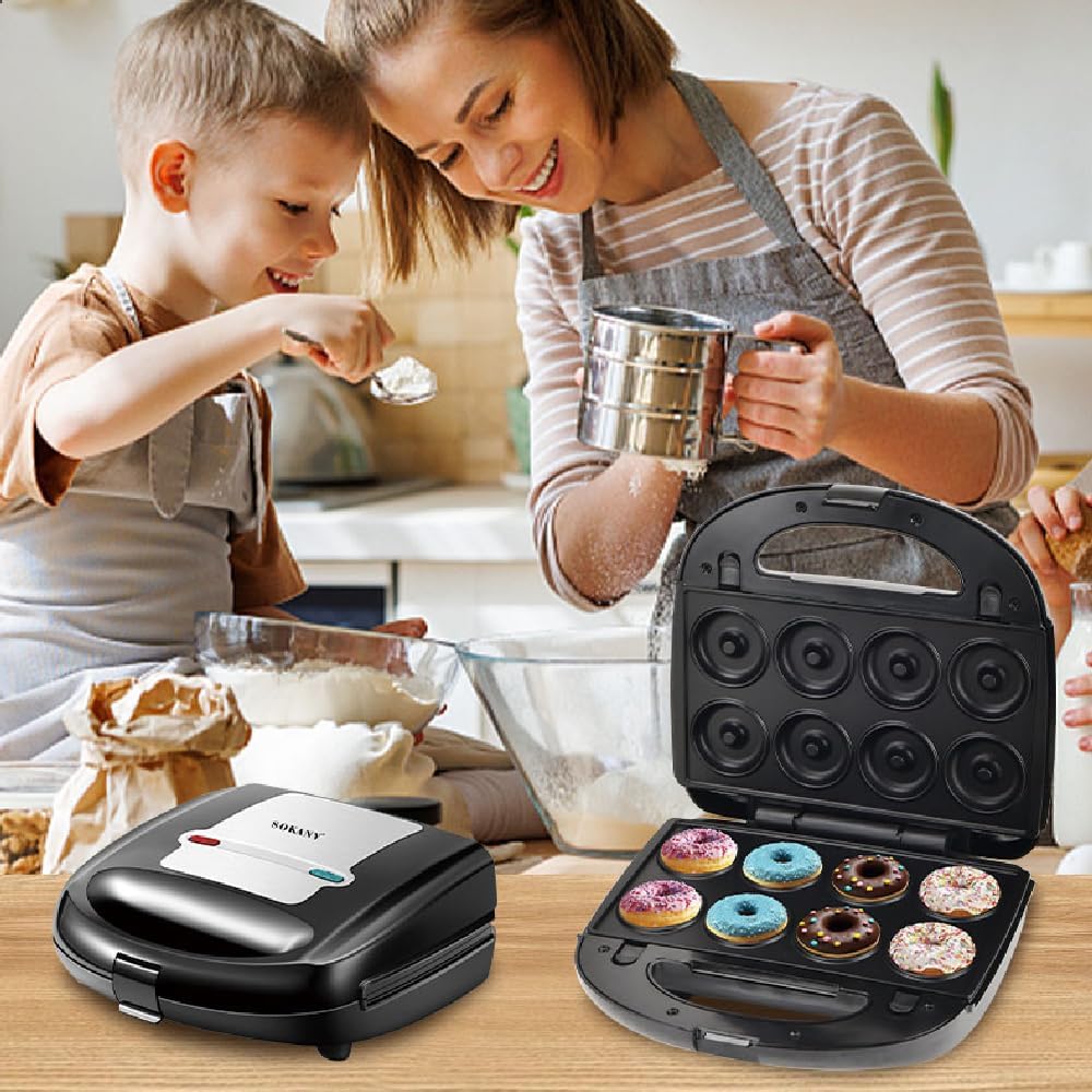 Sokany - 8-IN-1 multifonction - 750W - 8 plaques, facile à nettoyer, SOKANY8IN1