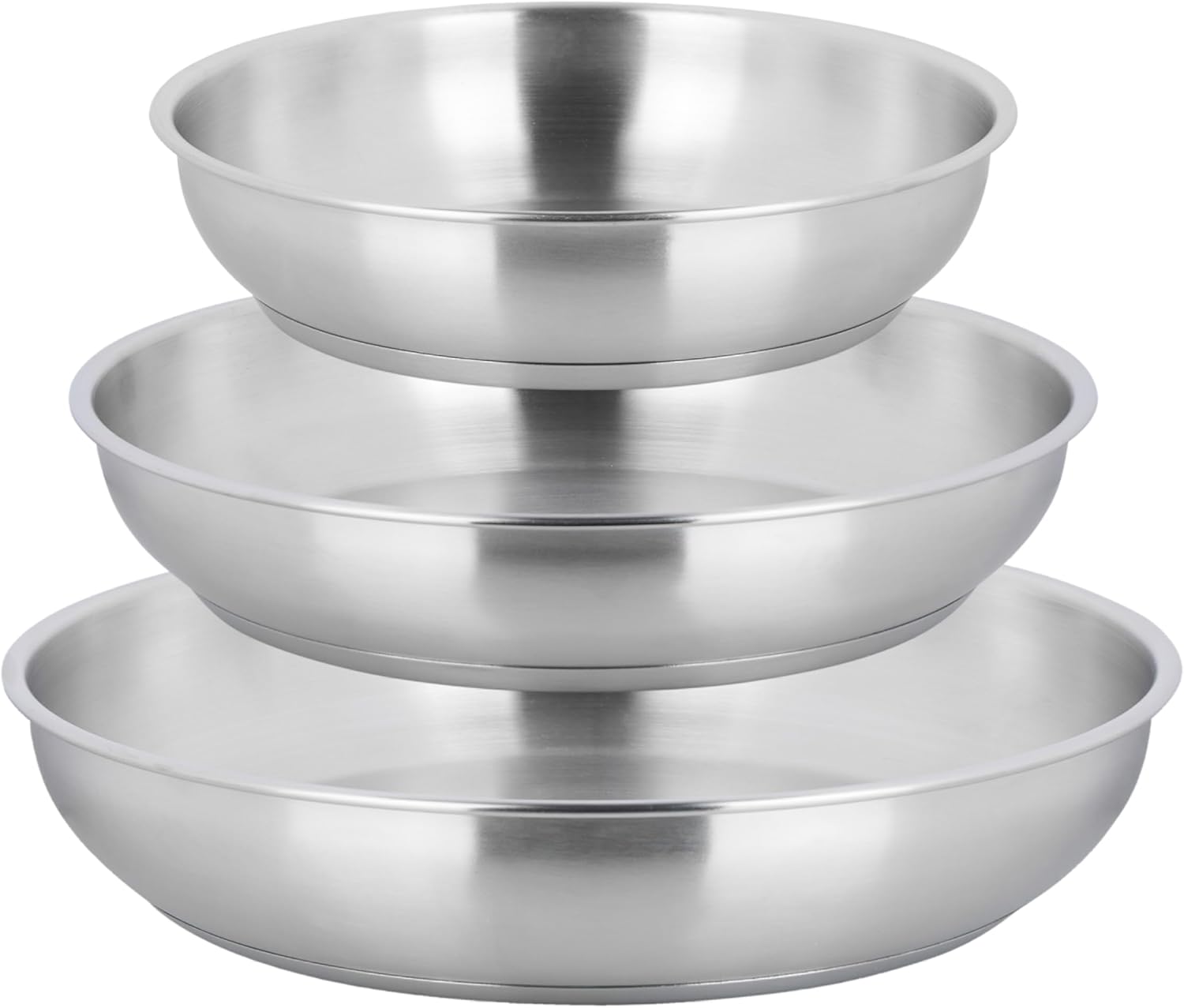 Sitram - Arpege inox - 20/24/28 cm - sans revêtement, manche amovible 716942