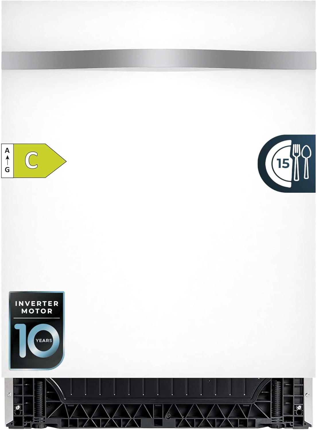 Cecotec - Bolero Aguazero série 60cm - 15 couverts, 8 programmes, moteur Inverter, écran FullColor - 6620 Full-BI