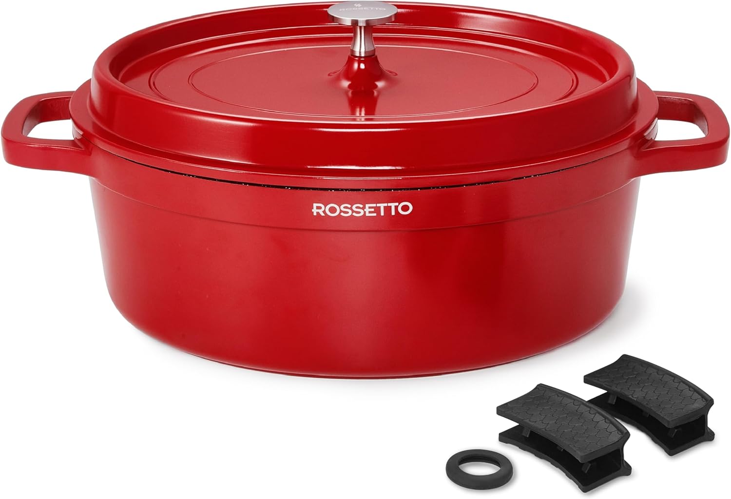 Rossetto - cocotte ovale - 31cm, 6,3L, fonte alu, induction, 230℃