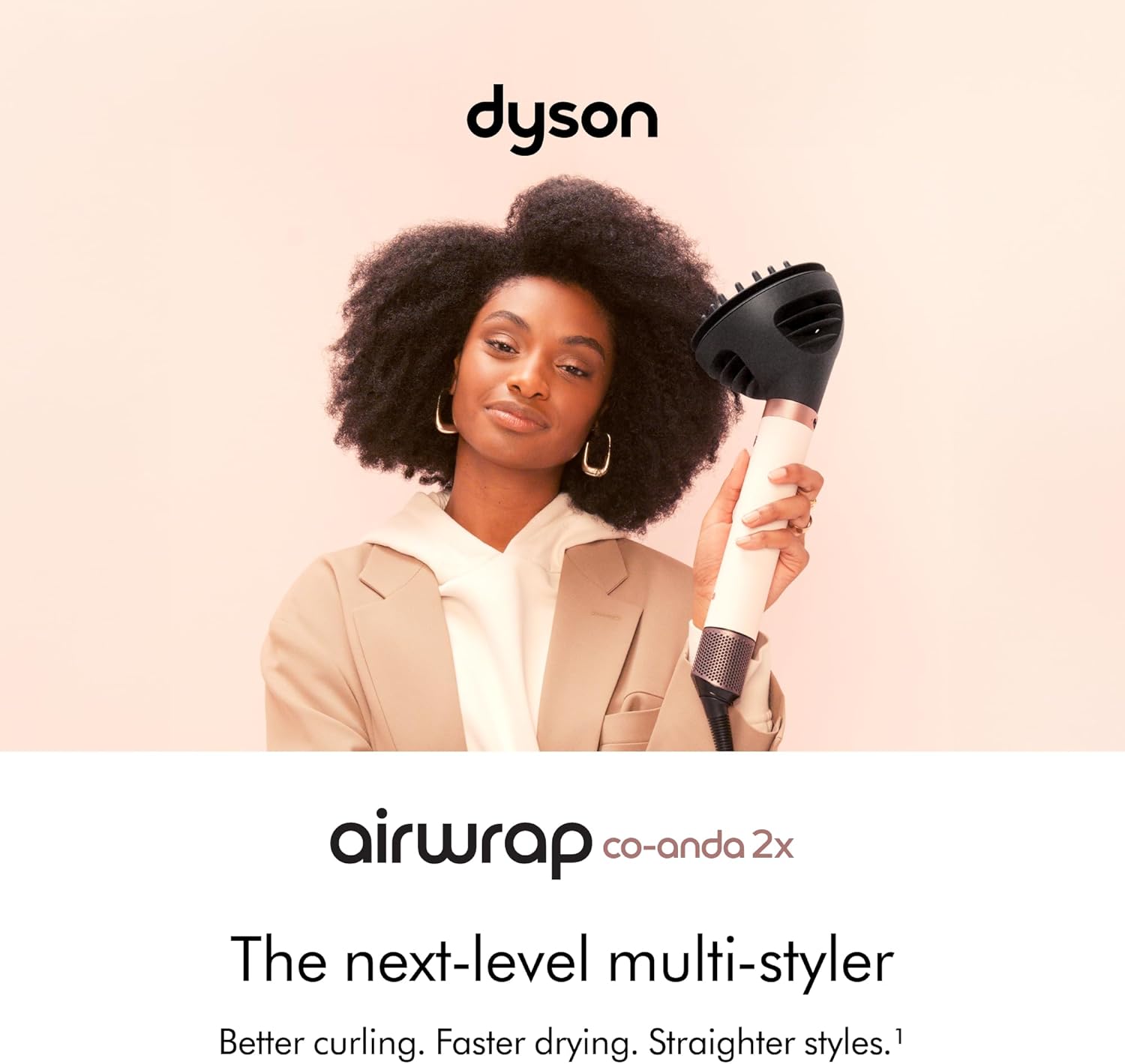 Dyson - Airwrap Co-anda2x - multistyler 2 en 1, sèche-cheveux