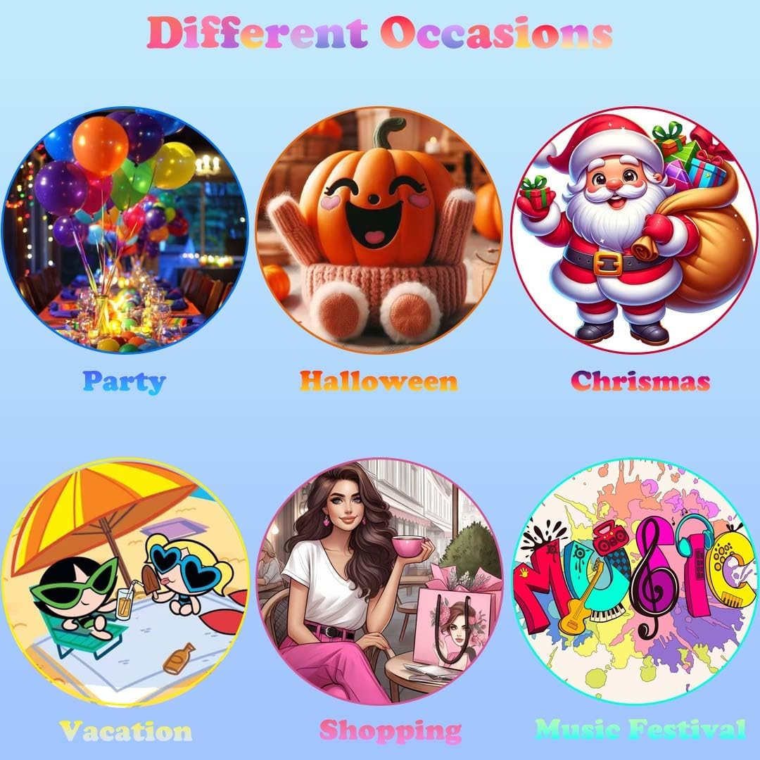 Extensions de cheveux - Colorées à clipser, 12 pièces, vert, 30cm