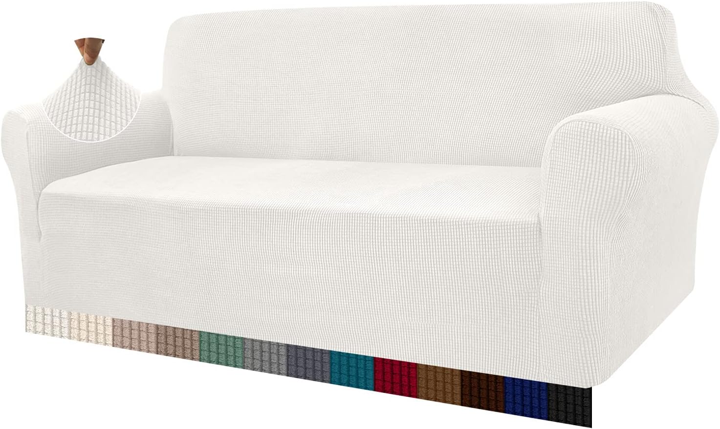 Granbest - housse de canapé jacquard élastique - salon - protection animaux
