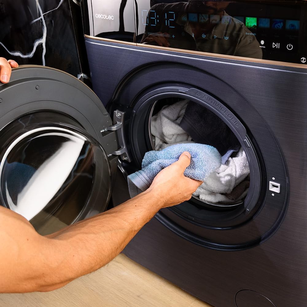 Cecotec - Bolero DressCode 9900 - 9kg, 1400 tr/min, écran 10,3