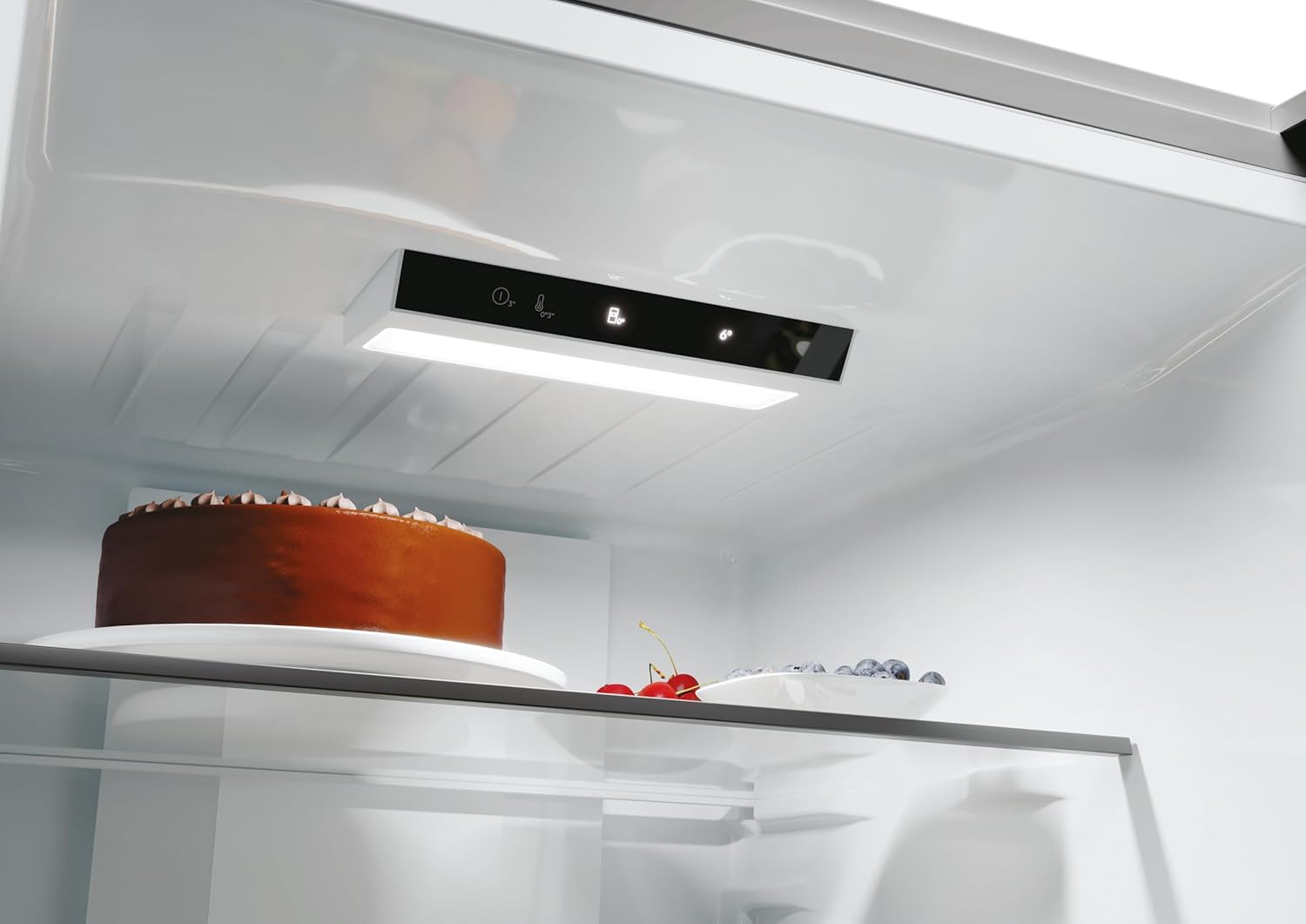 Candy - Combiné réfrigérateur Circle+ inox 205x59,5x66,7cm No Frost - CNCQ2T620EX