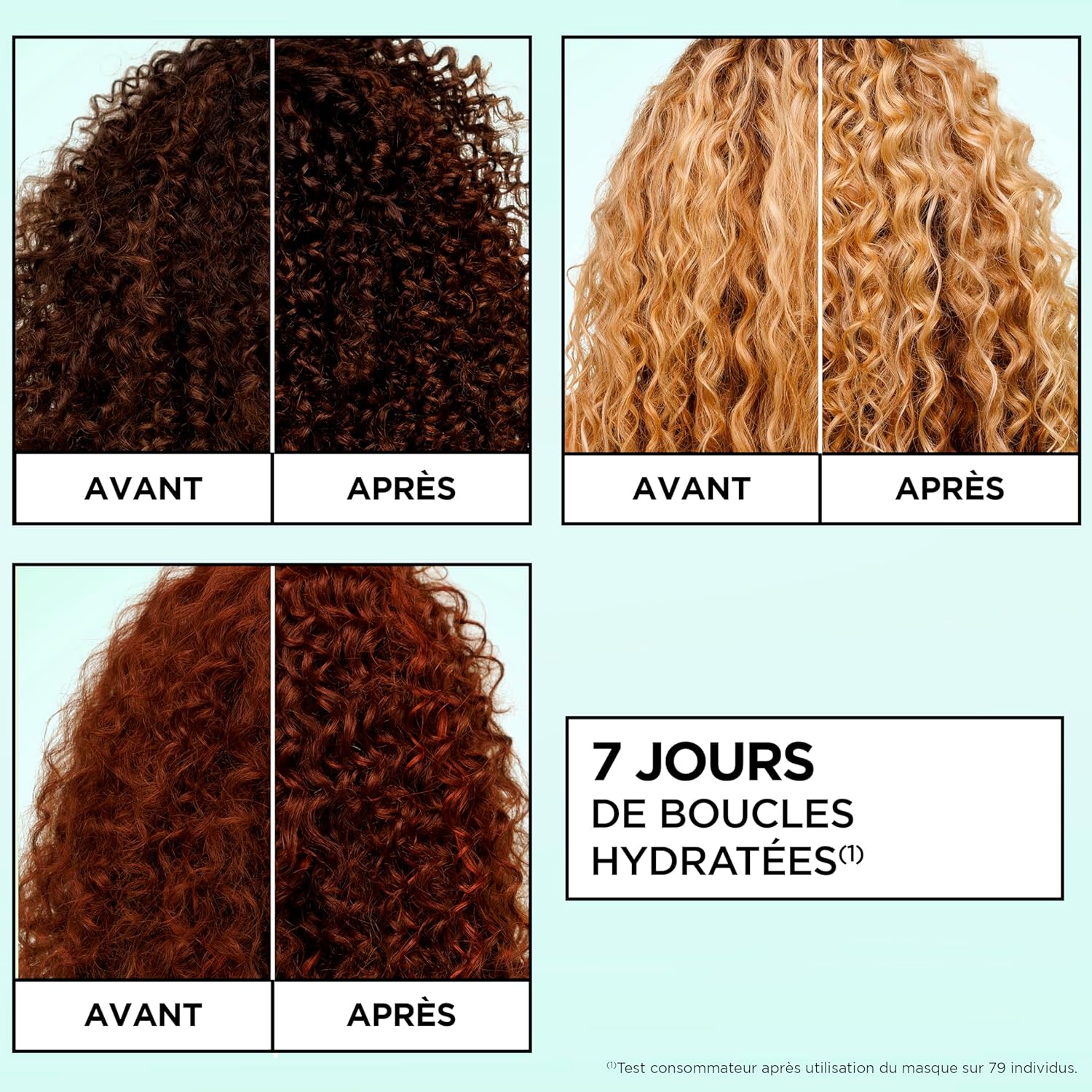 Garnier Fructis - Méthode Boucles - routine 3 produits - hydratation & définition cheveux bouclés