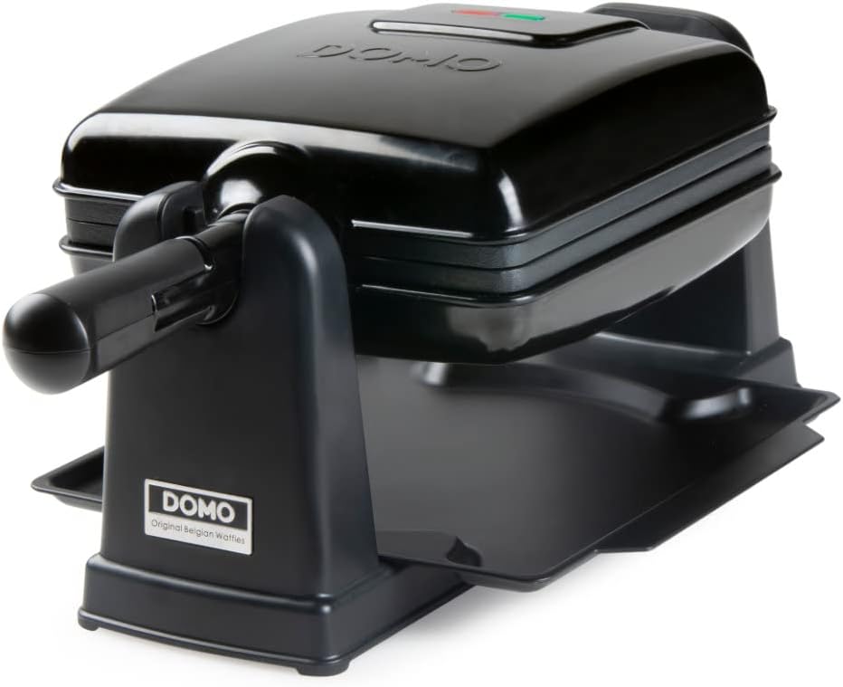 Domo - Gaufrier rotatif 180° - 4x7 rectangles - noir - DO9224W