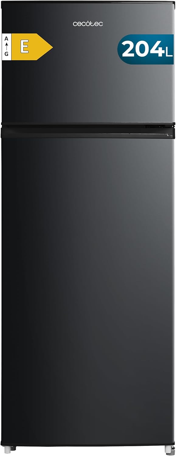 Cecotec - Bolero CoolMarket 2D 204 - 204L, 143x55cm, inverter, LED, noir