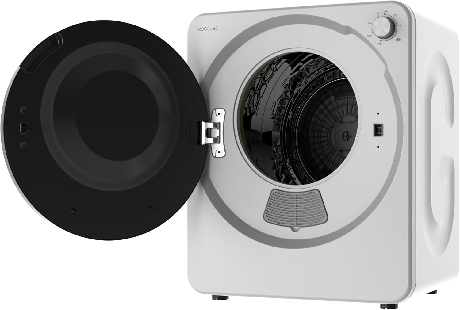 Cecotec - Bolero DressCode Dry Mini - compact 2,5 kg - 6 programmes, séchage rapide, blanc, 3150V