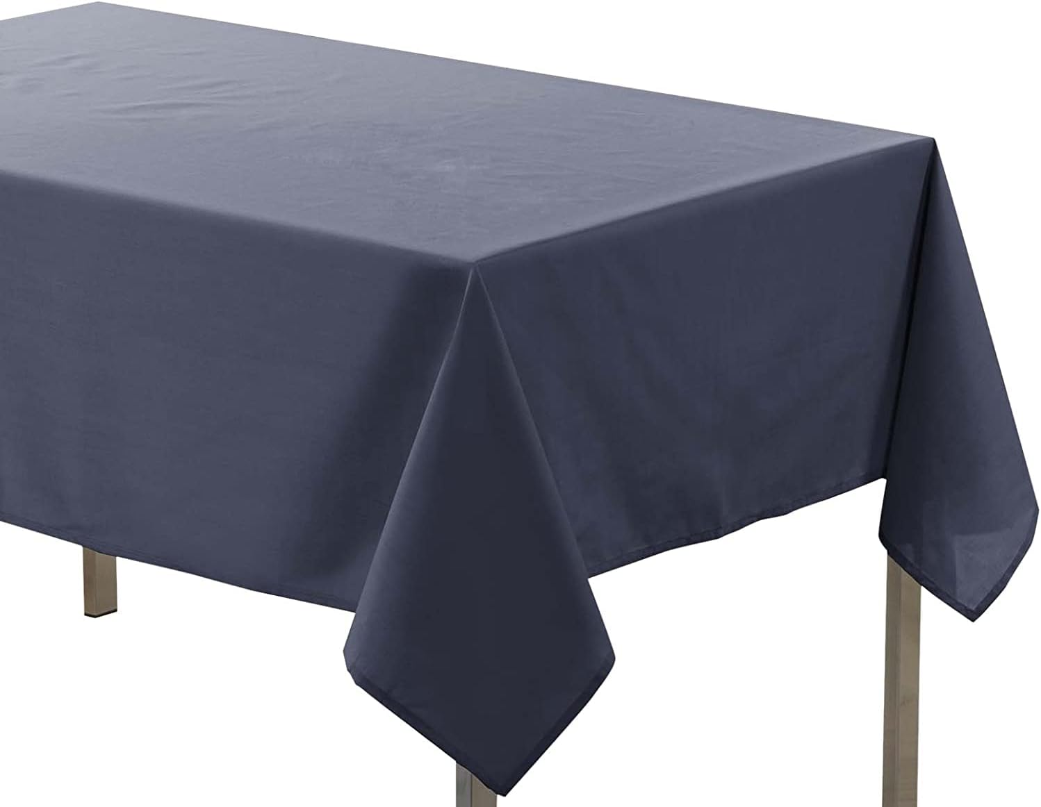 Nappe rectangle - Essentiel béton - 140x300 cm - polyester uni