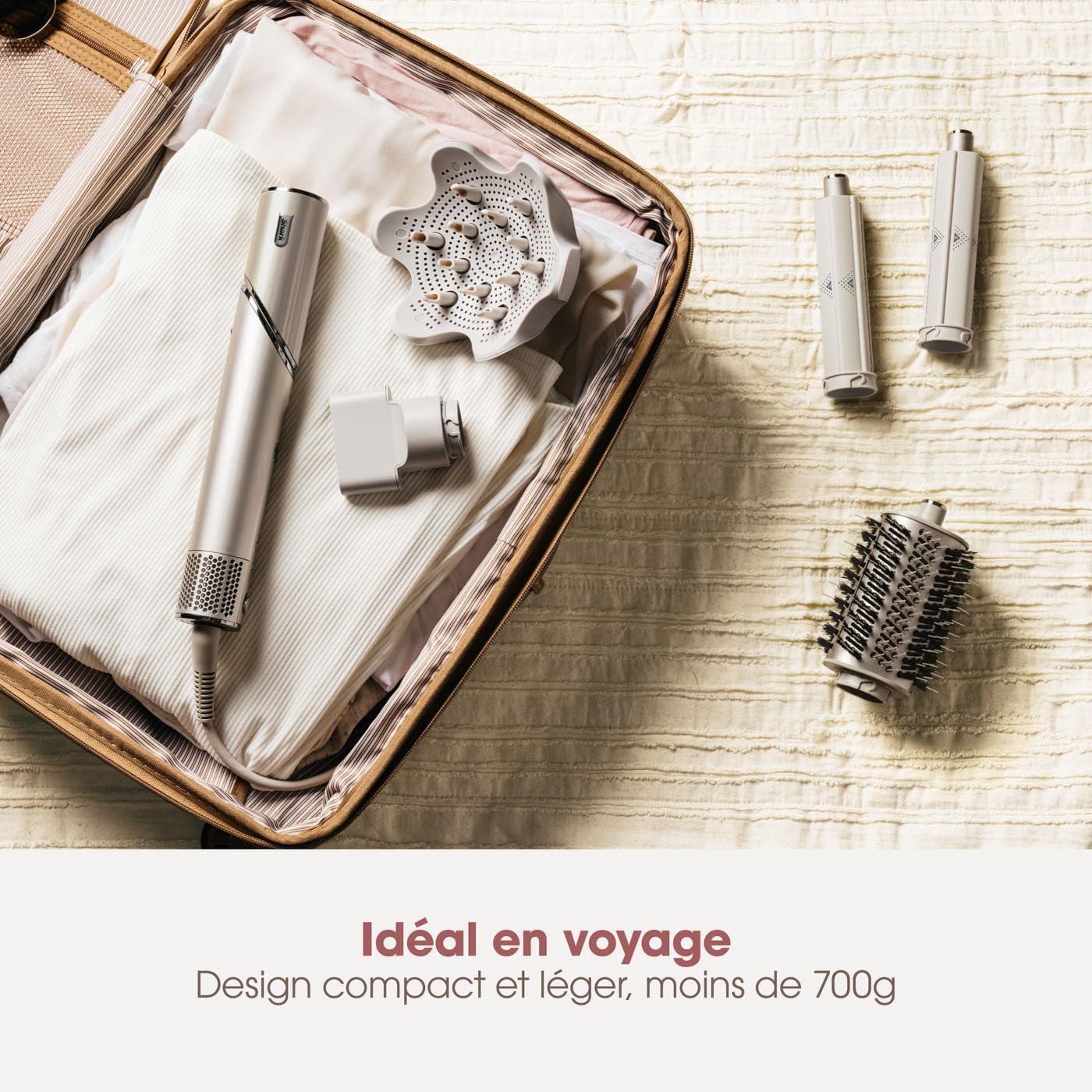 Shark - Styler à air chaud multi-styles - coiffage sans chaleur, brosses, boucleurs, concentrateur, tous cheveux