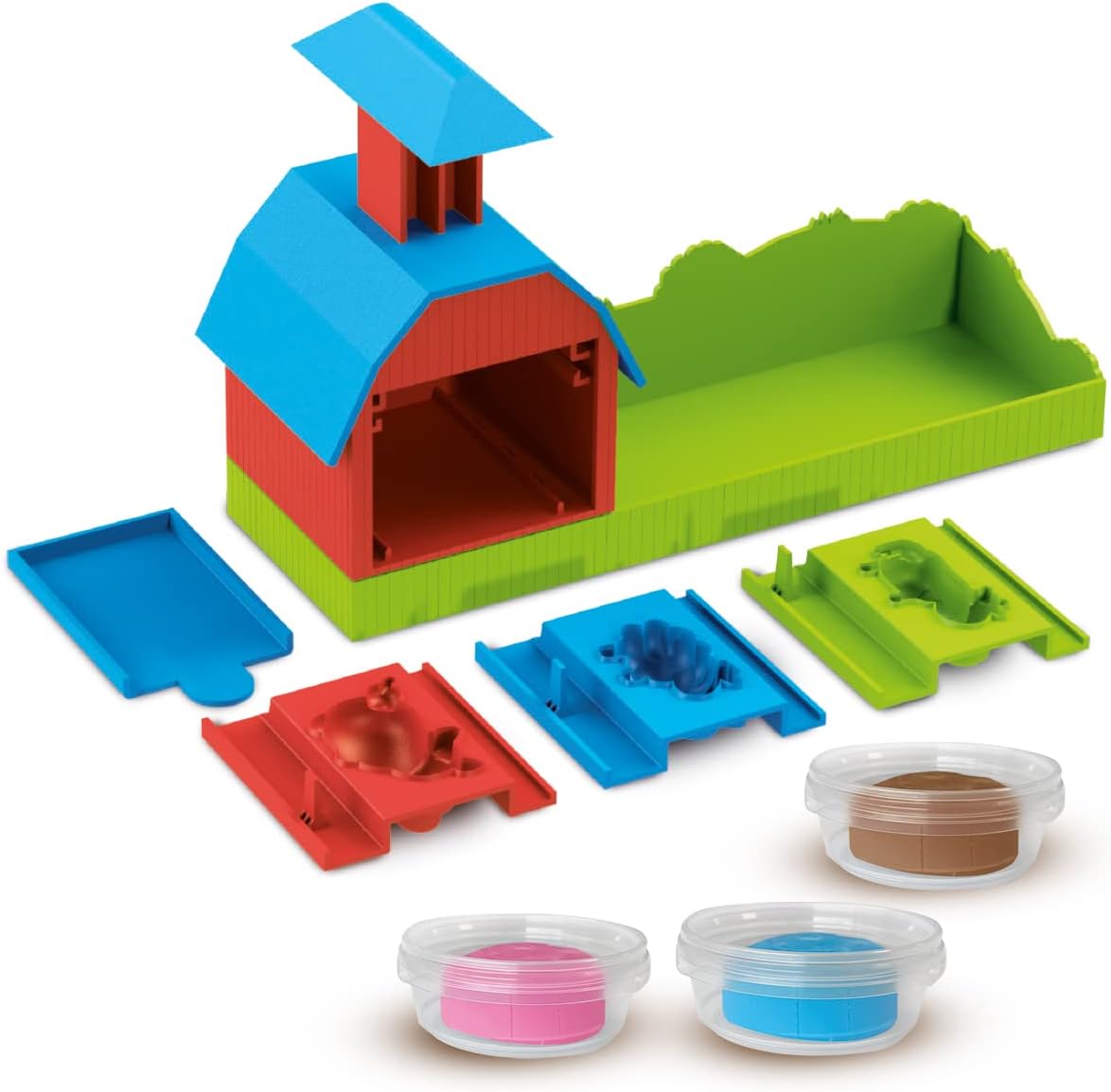 SES Creative - pâte à modeler sons de la ferme - activités ludiques - SES 00419