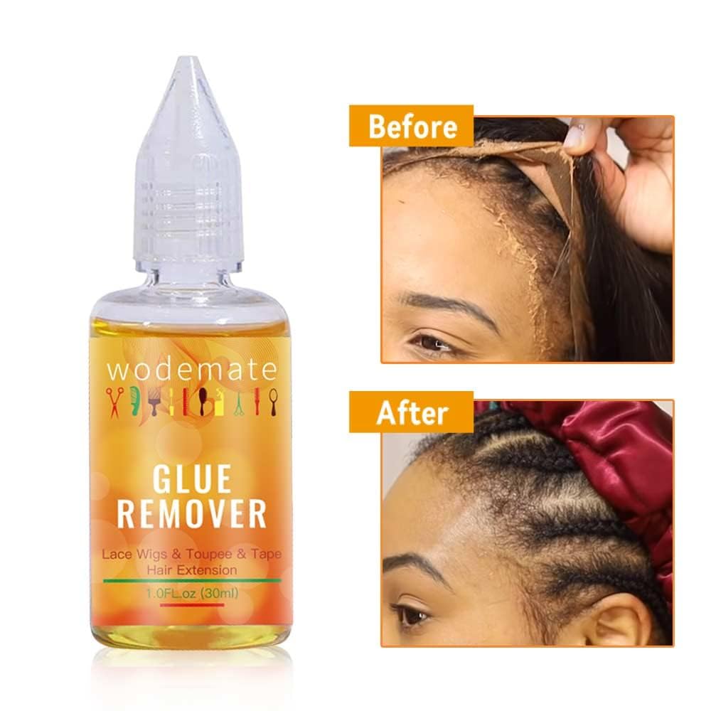 Décapant extensions cheveux - 30ml - action rapide, enlève colle perruque, ruban double face